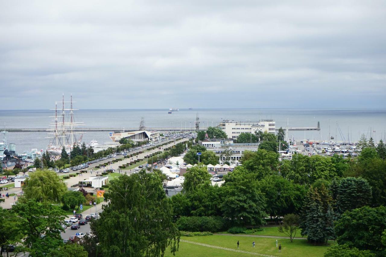 Ferienwohnung Sloneczny Skwer 13 Gdynia Exterior foto